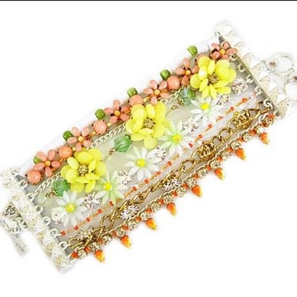 betsey johnson summer of love toggle bracelet